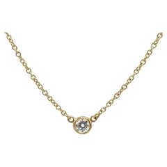 Tiffany & Co. Elsa Peretti Diamond by the Yard Single Pendant Necklace