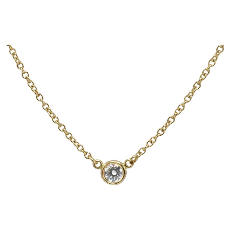 Elsa Peretti™ Diamonds by the Yard™ Sprinkle Necklace in Gold with