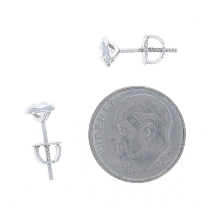 Tiffany & Co. Orecchini con diamanti di Elsa Peretti - 950 tondi da 0,66 ct. In condizioni ottime in vendita a Greensboro, NC