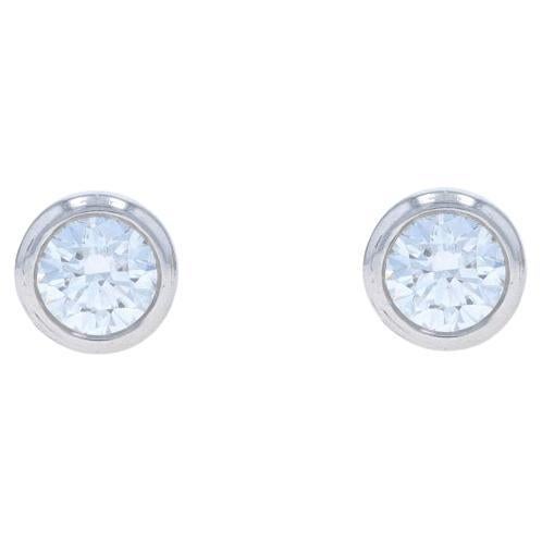 Tiffany & Co. Pendientes de diamantes Elsa Peretti - 950 redondos, 66 ctw