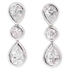 Antique Tiffany & Co. Elsa Peretti Diamond Drop Earrings