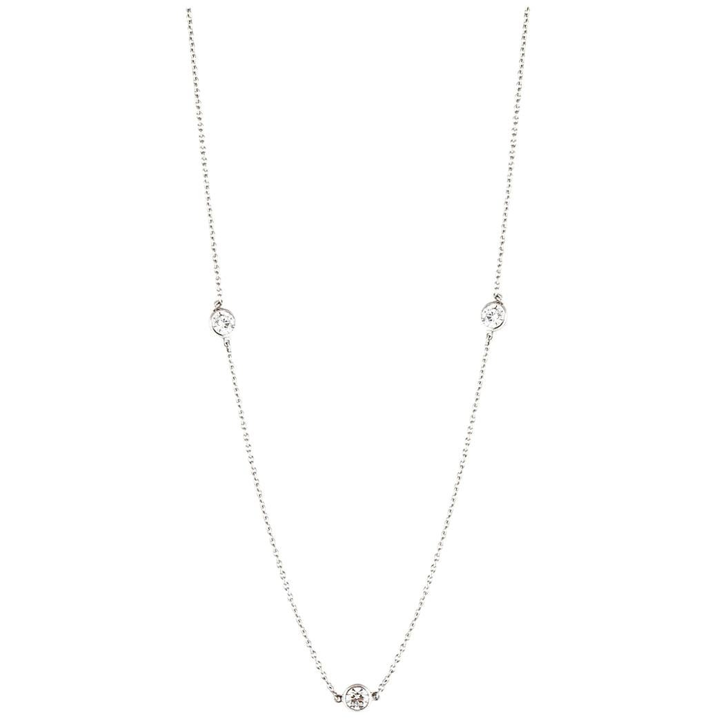 Tiffany & Co. Elsa Peretti Diamonds by the Yard Necklace