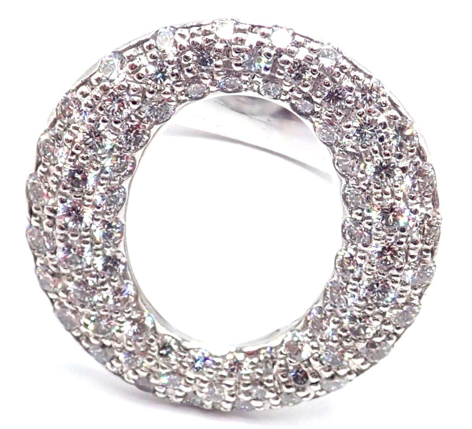 Tiffany & Co Elsa Peretti, bague Sevillana en platine et diamants en vente 6