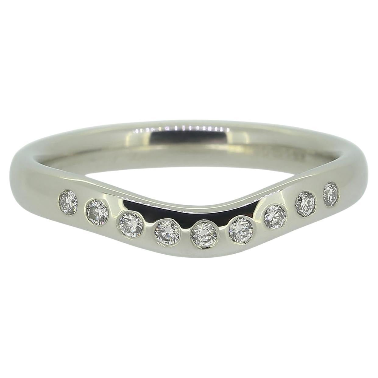 Tiffany & Co. Elsa Peretti Diamond Wedding Band