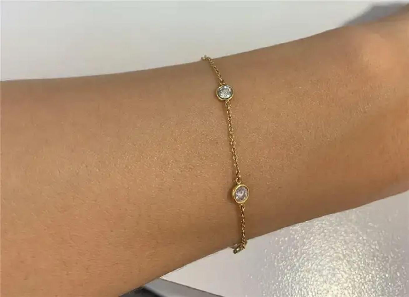 Tiffany & Co. Elsa Peretti Bracciale con diamanti da 1,40 carati In condizioni Nuovo in vendita a New York, NY