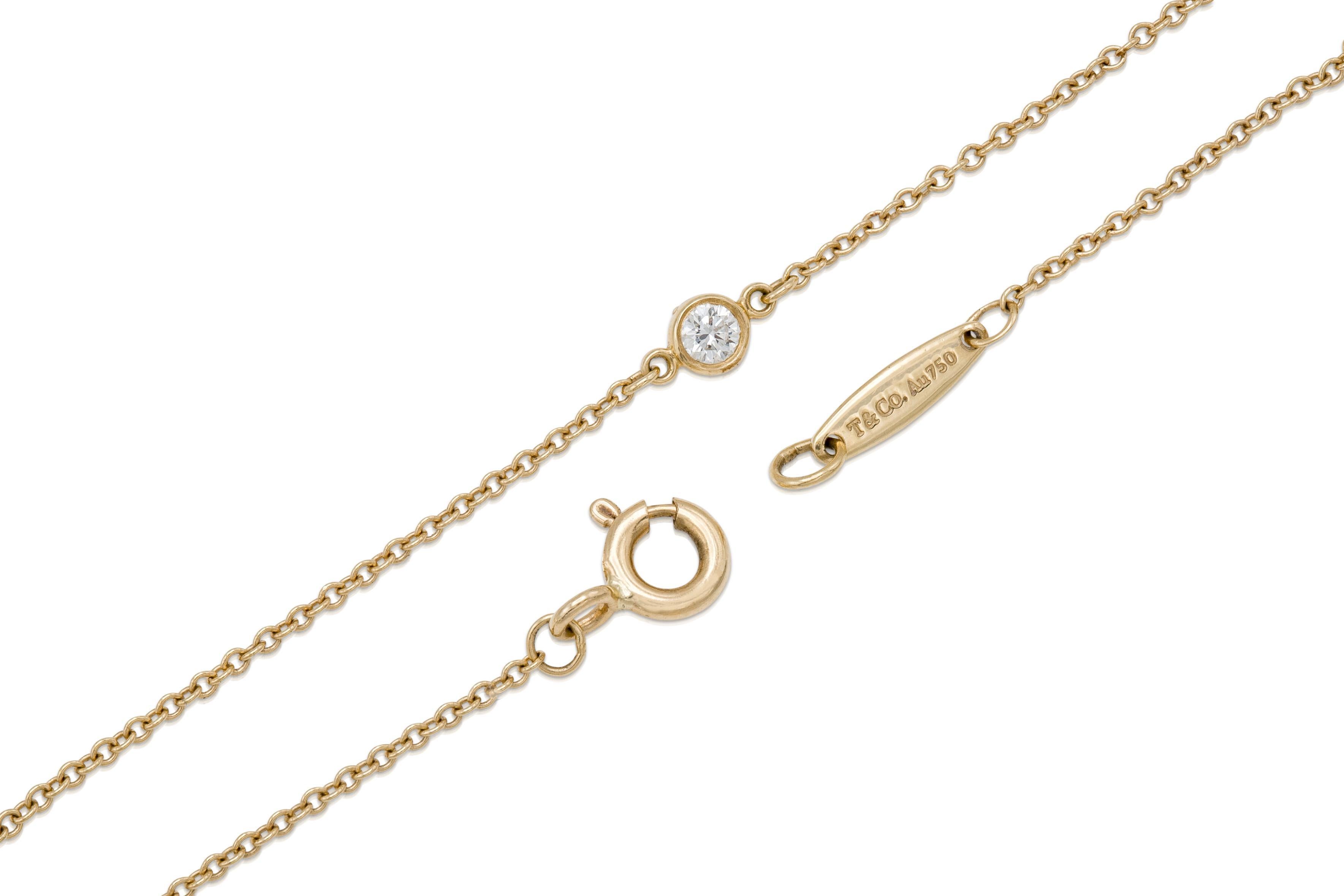 Tiffany & Co. Bracciale Elsa Peretti Diamonds by The Yard In condizioni buone in vendita a New York, NY