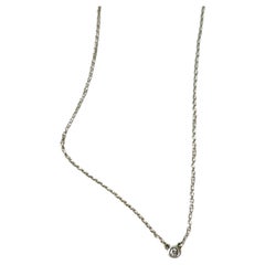 Tiffany & Co Elsa Peretti Diamonds by the Yard Diamond Pendant Necklace