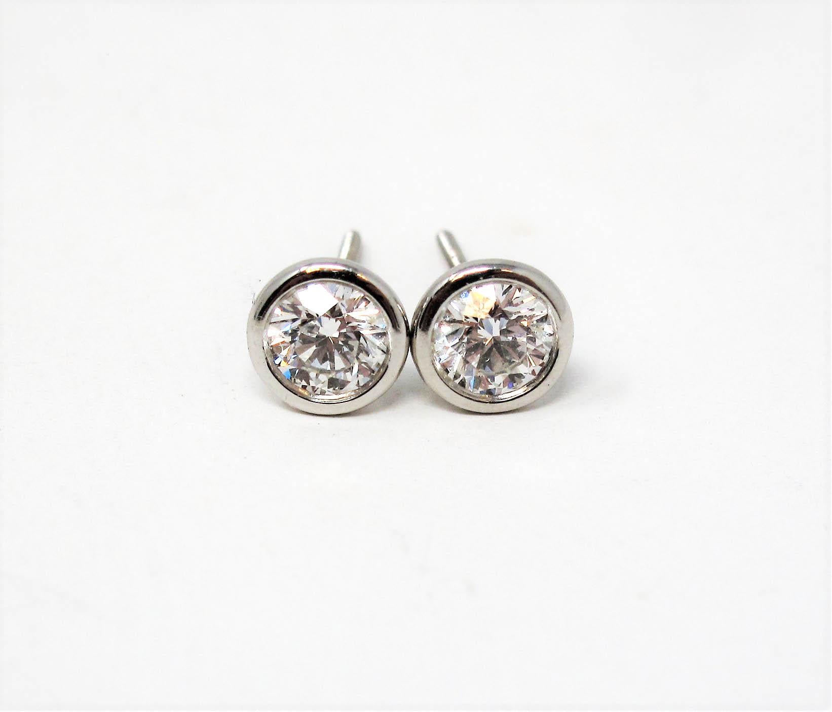 elsa diamond earrings
