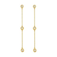 Tiffany & Co. Elsa Peretti Diamonds by the Yard Drop Earrings