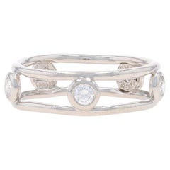 Tiffany & Co. Elsa Peretti Diamanten by the Yard Eternity-Ring aus Platin Gr. 5