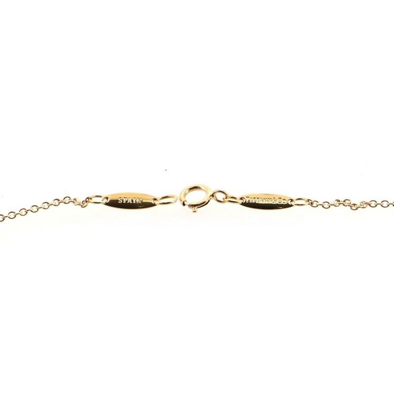 Women's or Men's Tiffany & Co. Elsa Peretti Diamonds by The Yard Necklace 18K Rose Gold