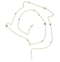 Tiffany & Co. Elsa Peretti Diamonds by the Yard-Halskette