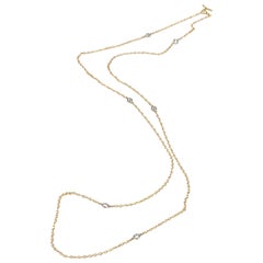 Tiffany & Co. Elsa Peretti Diamonds by the Yard Necklace