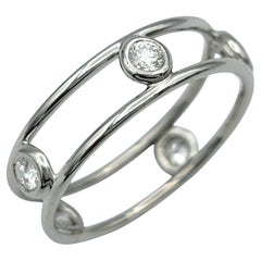 Tiffany & Co. Elsa Peretti Diamonds by the Yard Negative Space Band Ring