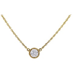 Tiffany & Co. Elsa Peretti Diamonds by The Yard Pendant Necklace