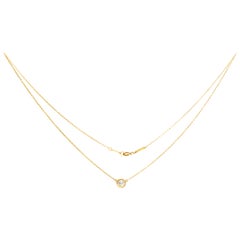 Tiffany & Co. Elsa Peretti Diamonds by the Yard Pendant Necklace