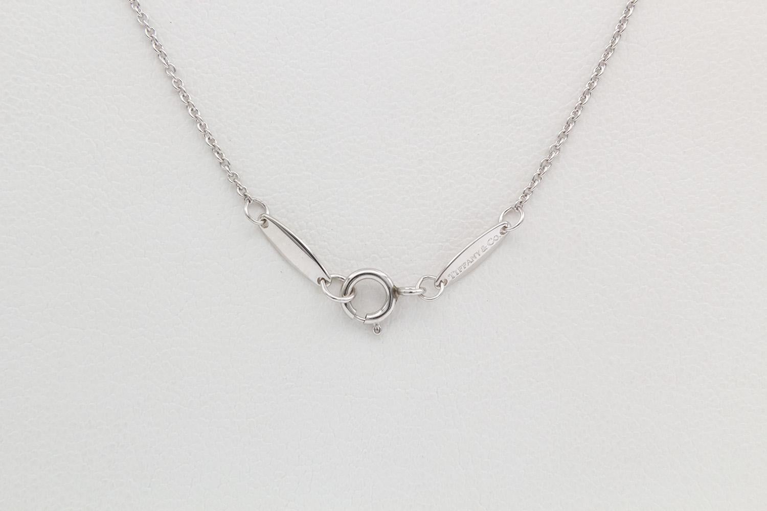 Tiffany & Co. Elsa Peretti Diamonds by the Yard Platinum Necklace 6