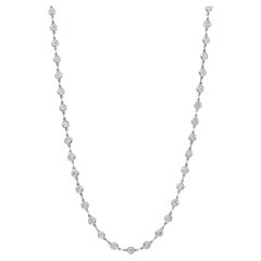Tiffany & Co. Elsa Peretti Diamonds by the Yard Platinum Necklace