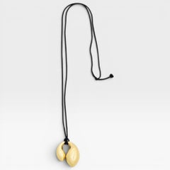 Tiffany & Co. Elsa Peretti Double Teardrop Pendant in 18K Gold. (Pre-Owned)
