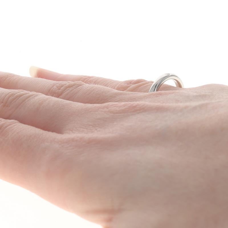 Tiffany & Co Elsa Peretti Fancy Gelber Diamant Solitär Band Platin Wed Ring (Rundschliff)
