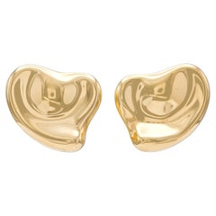 Antique Tiffany & Co. Elsa Peretti Full Heart Earrings