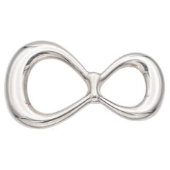 Tiffany & Co. Fibbia da cintura in argento 925 Elsa Peretti Infinity
