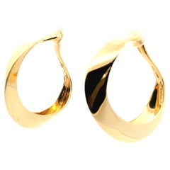 Tiffany 
Co. Elsa Peretti Lily Lobe Hoop Earrings