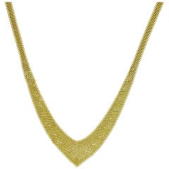 Tiffany & Co. Elsa Peretti Mesh Scarf Necklace