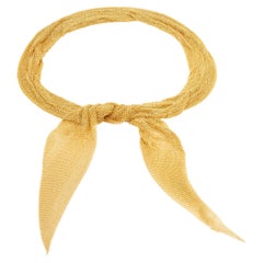 Tiffany & Co. Elsa Peretti Mesh Scarf Necklace in 18K Yellow Gold