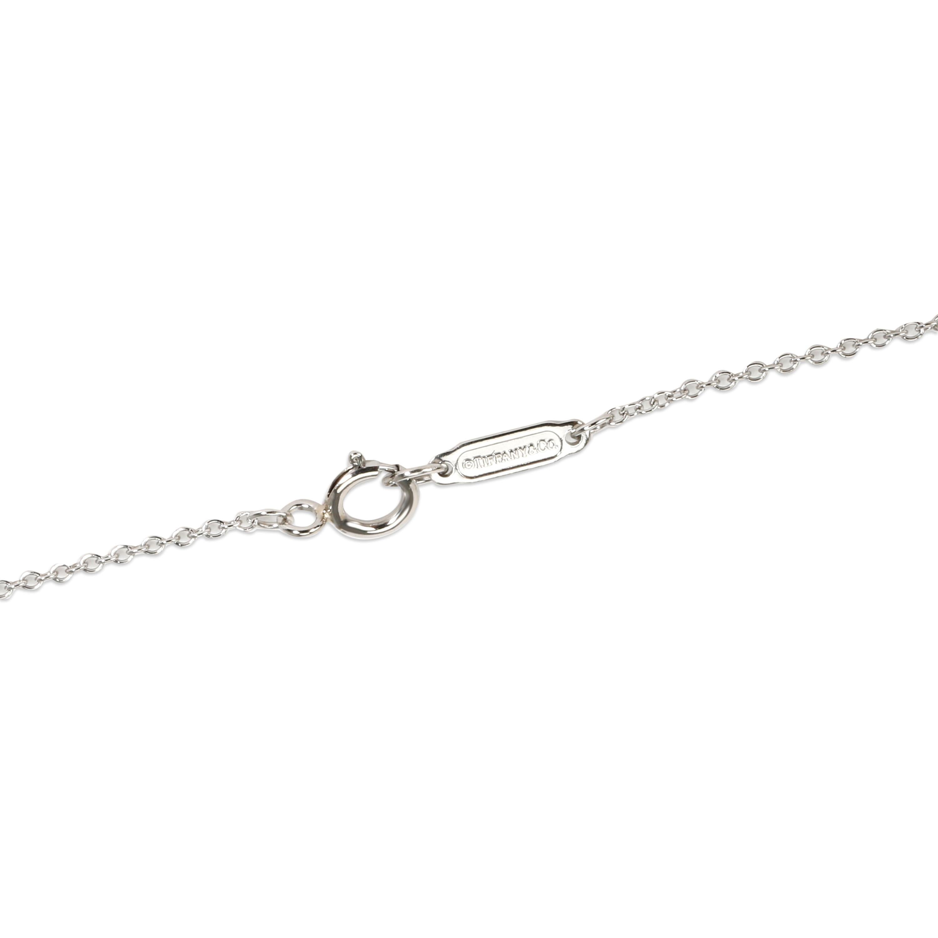 tiffany elsa peretti teardrop necklace