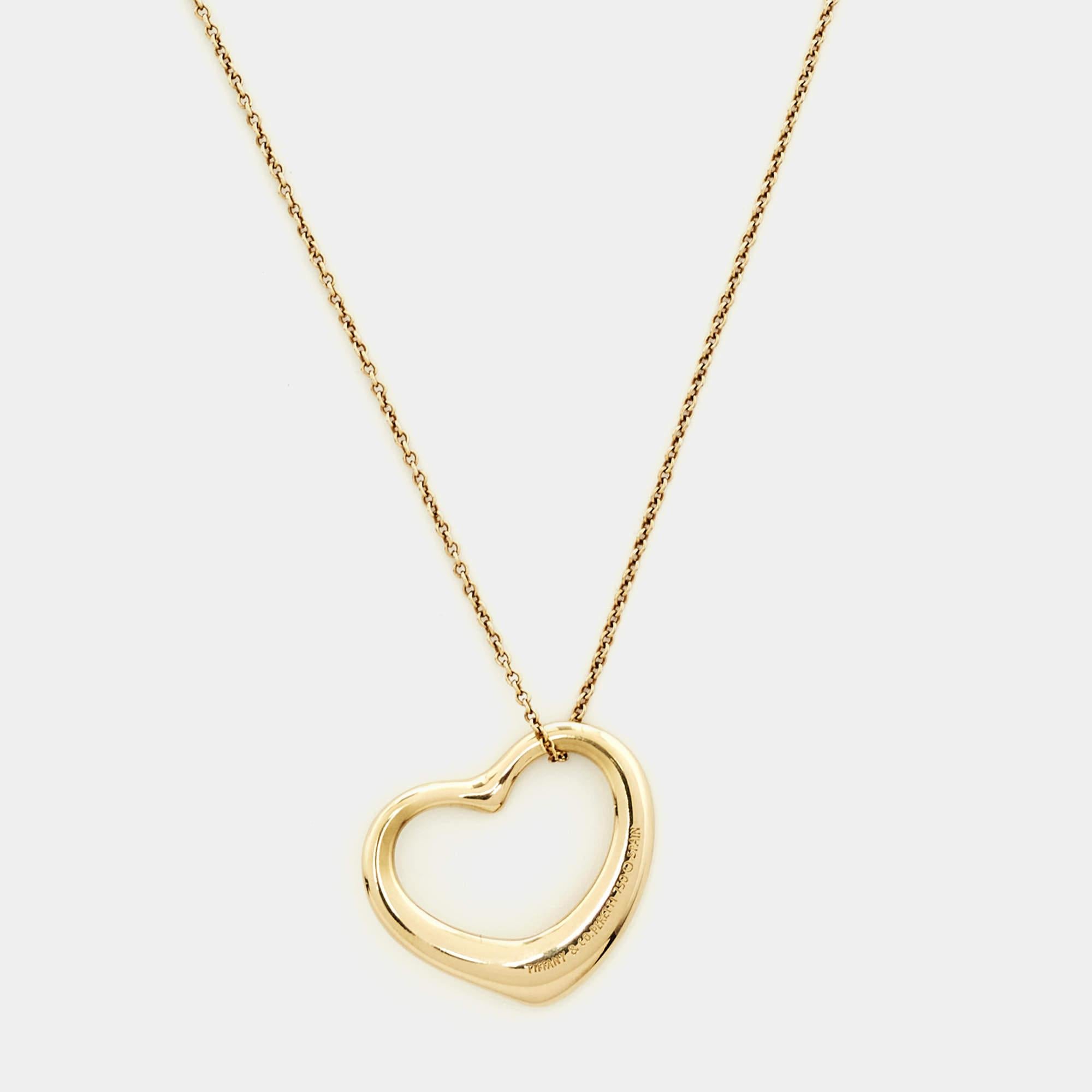 heart and lock necklace