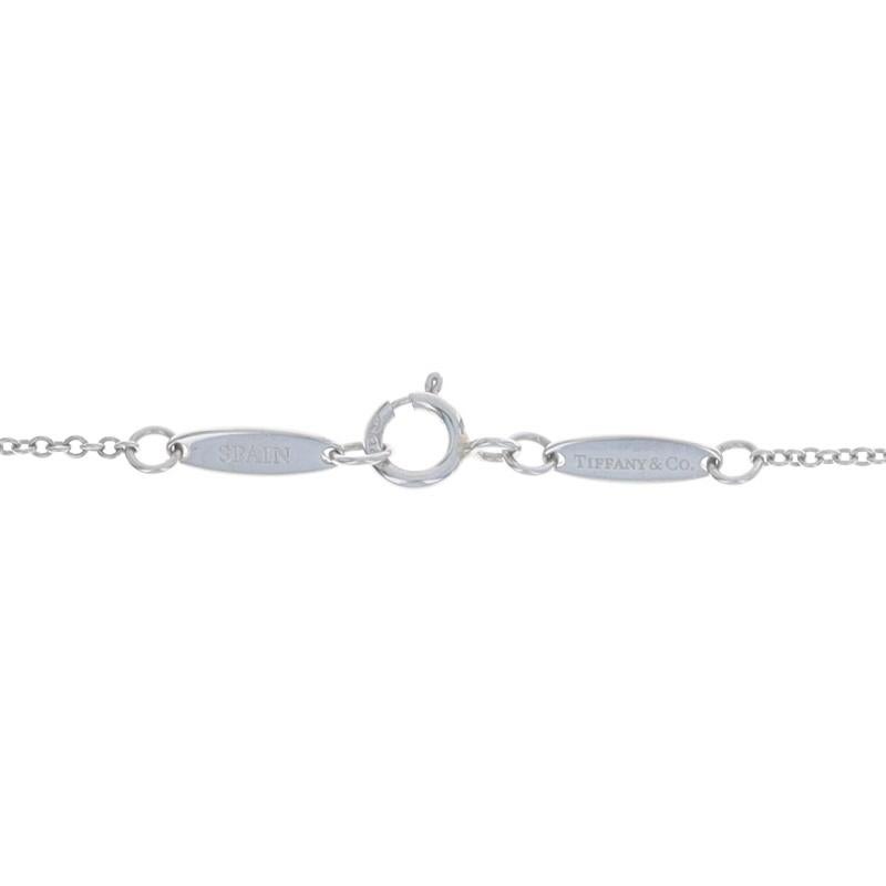 Tiffany & Co. Collana con diamanti a cuore aperto da 15