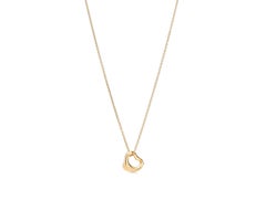 Tiffany & Co Elsa Peretti Open Heart Pendant 11mm 18K Yellow Gold