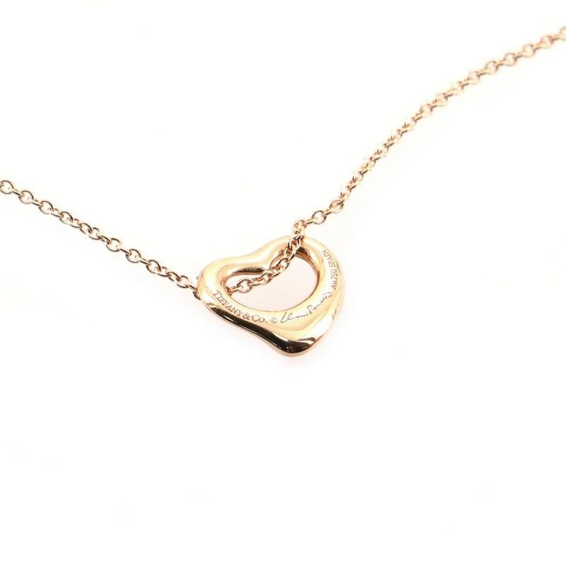 rose gold heart pendant necklace