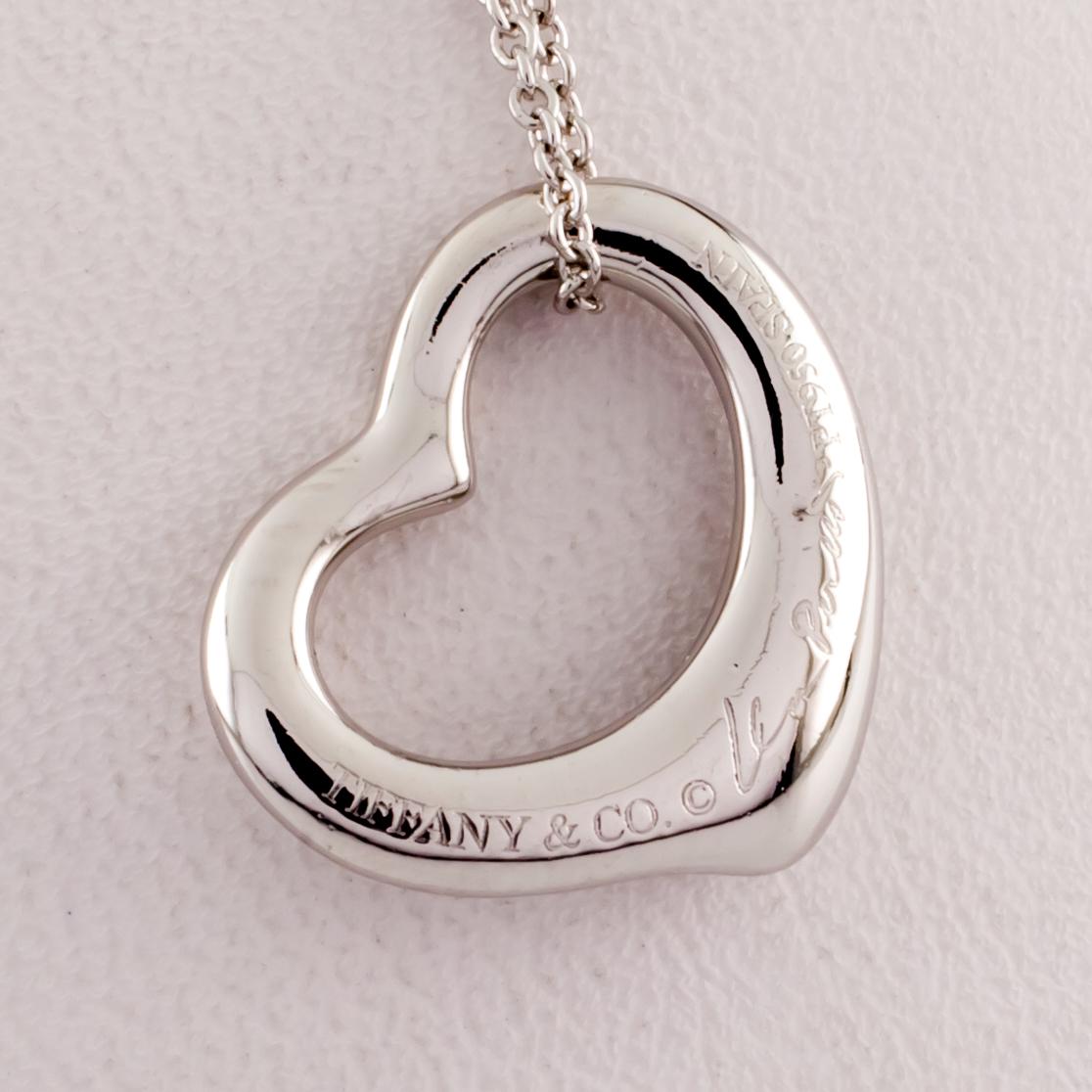 tiffany open heart necklace review