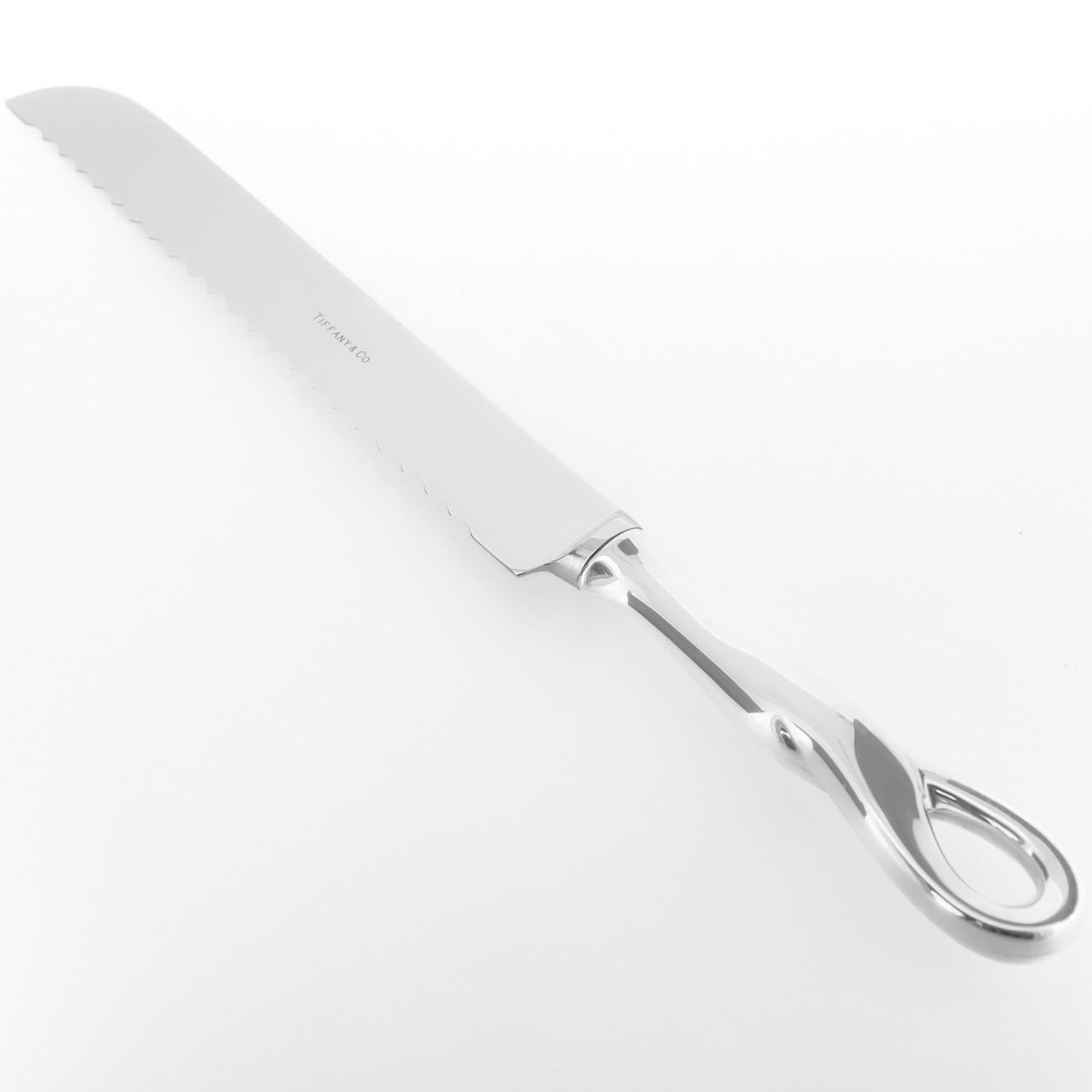 Tiffany & Co. Elsa Peretti Padova Sterling Coltello da Pane con Lama Inossidabile in vendita 5