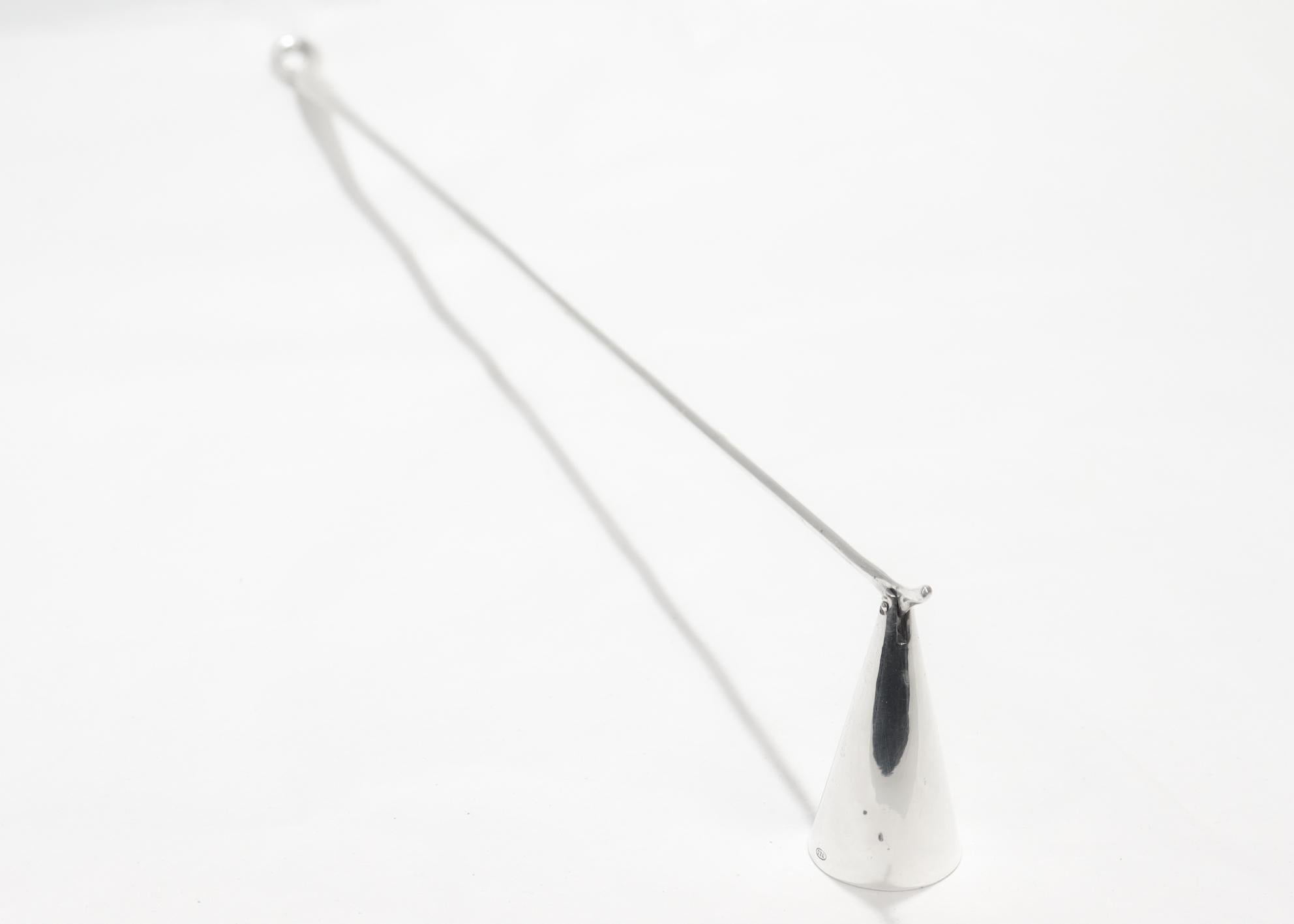Tiffany & Co. Elsa Peretti Padova Sterling Silver Candle Snuffer 10