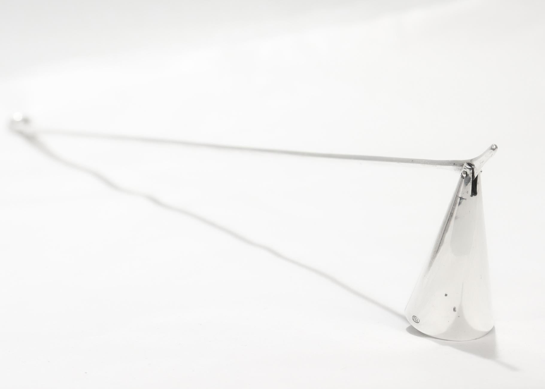 Tiffany & Co. Elsa Peretti Padova Sterling Silver Candle Snuffer 12
