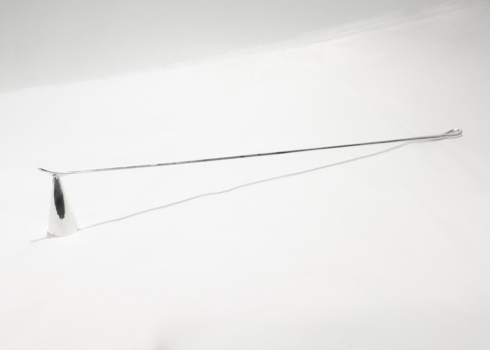 Tiffany & Co. Elsa Peretti Padova Sterling Silver Candle Snuffer In Good Condition In Philadelphia, PA
