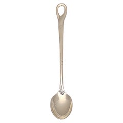 Retro Tiffany & Co Elsa Peretti Padova Sterling Silver Infant Baby Feeding Spoon