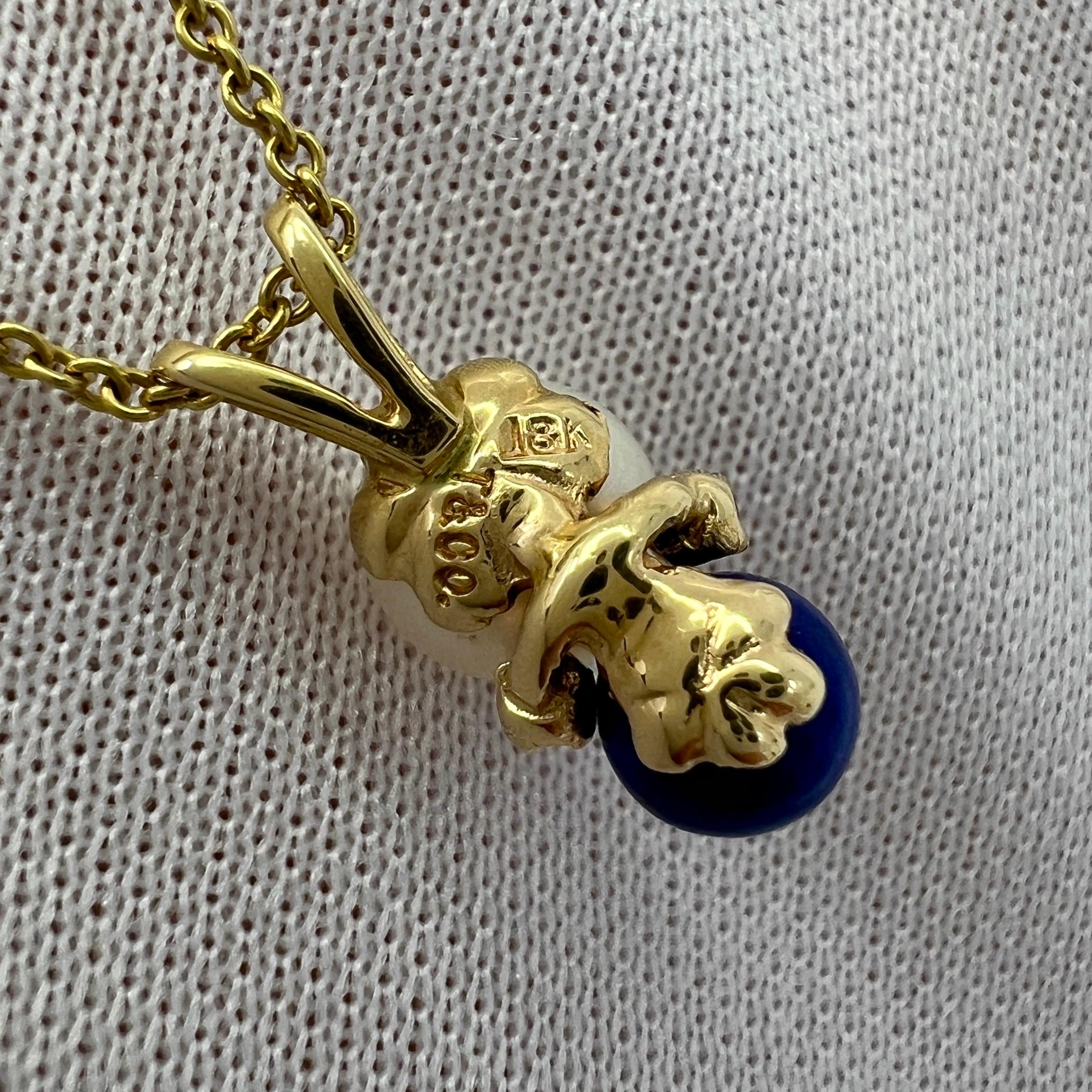 Tiffany & Co. Elsa Peretti Pendentif en or jaune 18 carats en vente 1