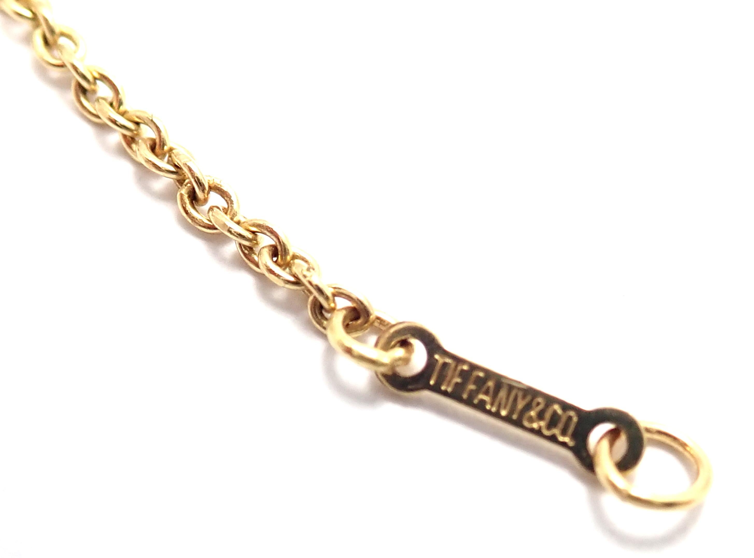 Bead Tiffany & Co. Elsa Peretti Pearl Yellow Gold Mesh Necklace