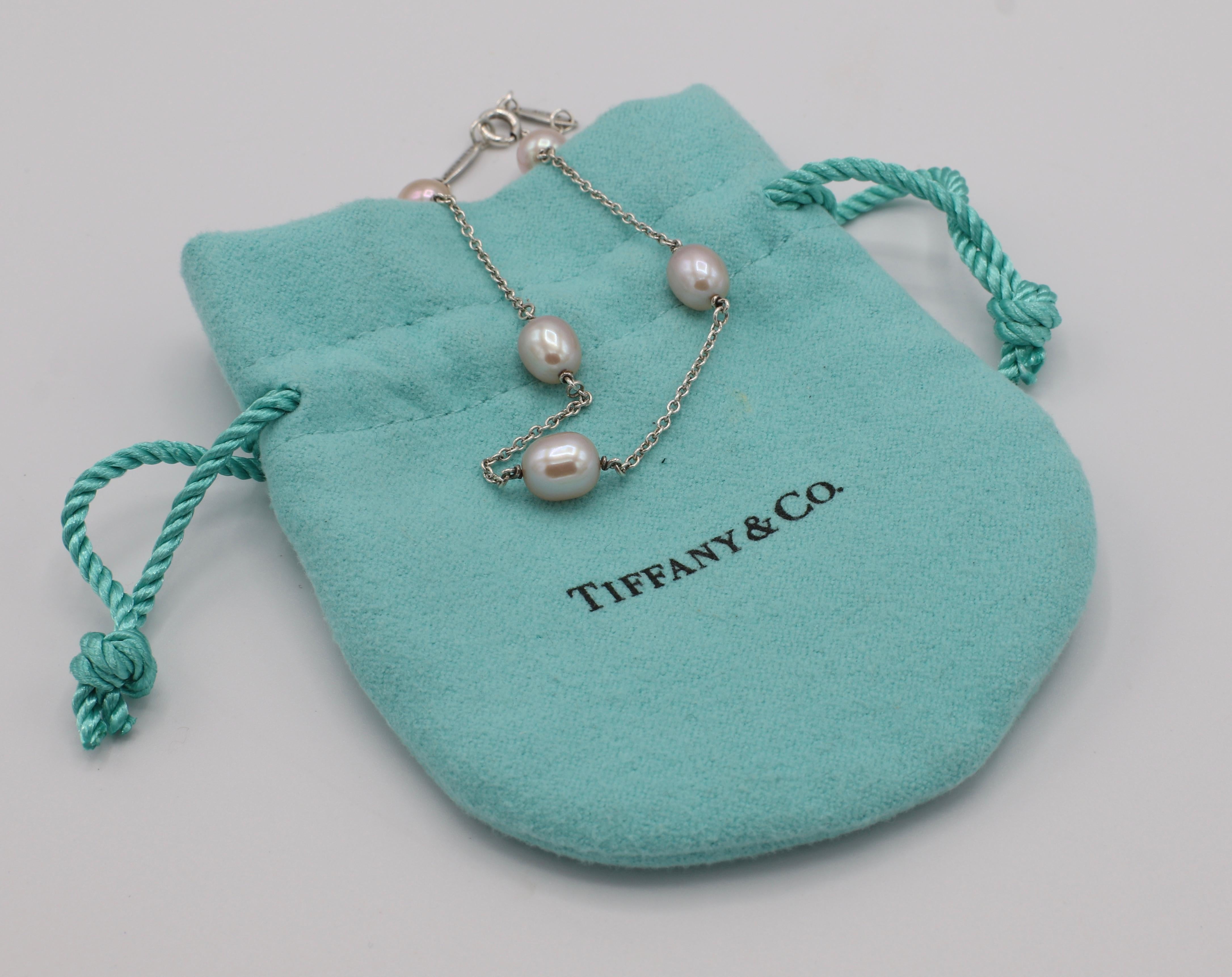 Women's Tiffany & Co. Elsa Peretti Pearls by the Yard Freshwater Cultured Pearl Bracelet