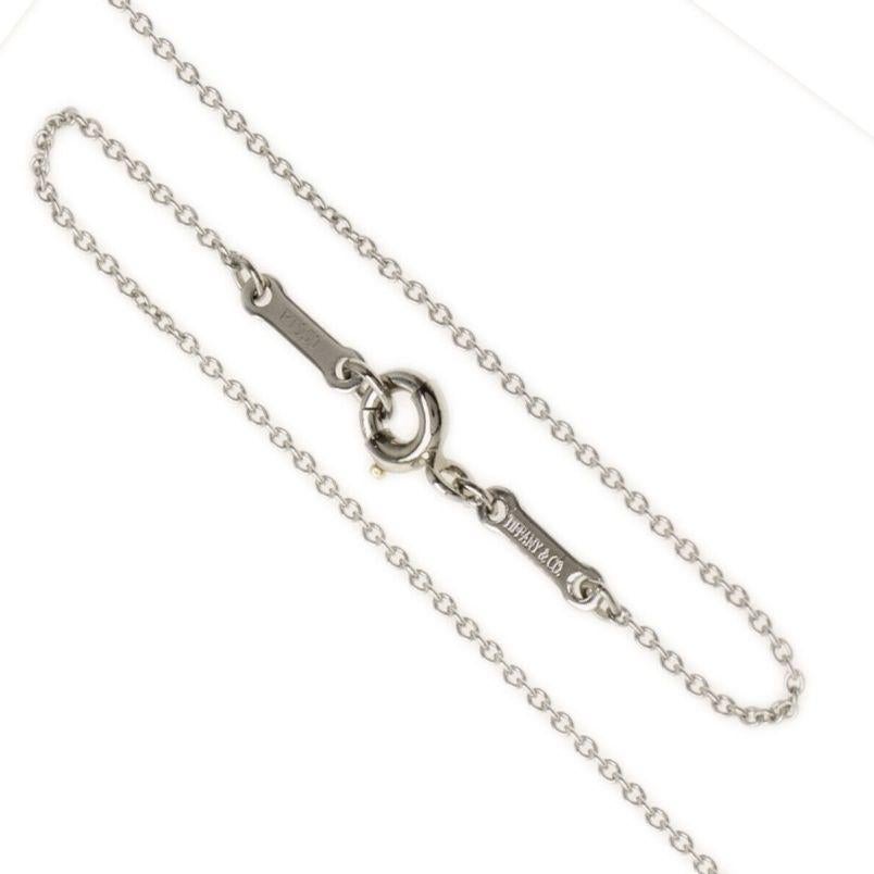 Women's TIFFANY & Co. Elsa Peretti Platinum Cross Pendant Necklace