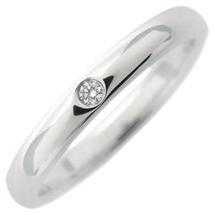 TIFFANY & Co. Elsa Peretti Platin-Diamant-Ring 6.5