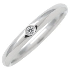TIFFANY & Co. Elsa Peretti Platin-Diamant-Ring 9.5