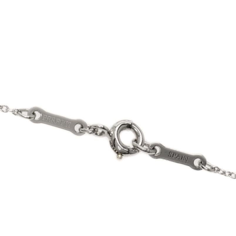 TIFFANY & Co. Elsa Peretti Platinum Diamond Starfish Pendant Necklace For Sale 3