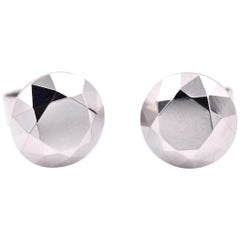 tiffany 2 carat faceted pendant Tiffany
Co. Elsa Peretti Platinum Faceted Studs