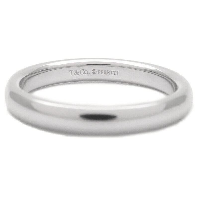 TIFFANY & Co. Elsa Peretti Bague en platine 7.5 en vente 1