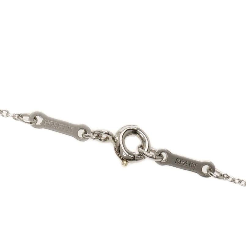 TIFFANY & Co. Elsa Peretti, collier pendentif étiquette en platine en vente 4